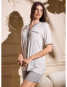 Short-sleeve button-through pajama - DAYTIME