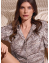 Open-front smoking-style pyjamas - Wild