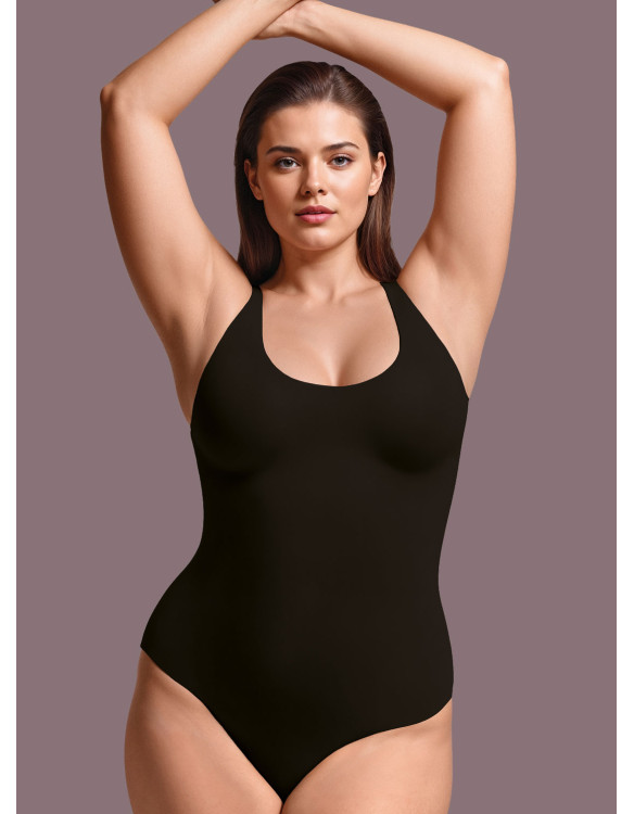 BREEZE wireless brazilian bodysuit in microfiber by Lormar Touch