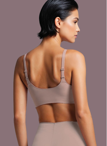 TOUCH wireless seamless bralette with removable cups by Lormar 2
