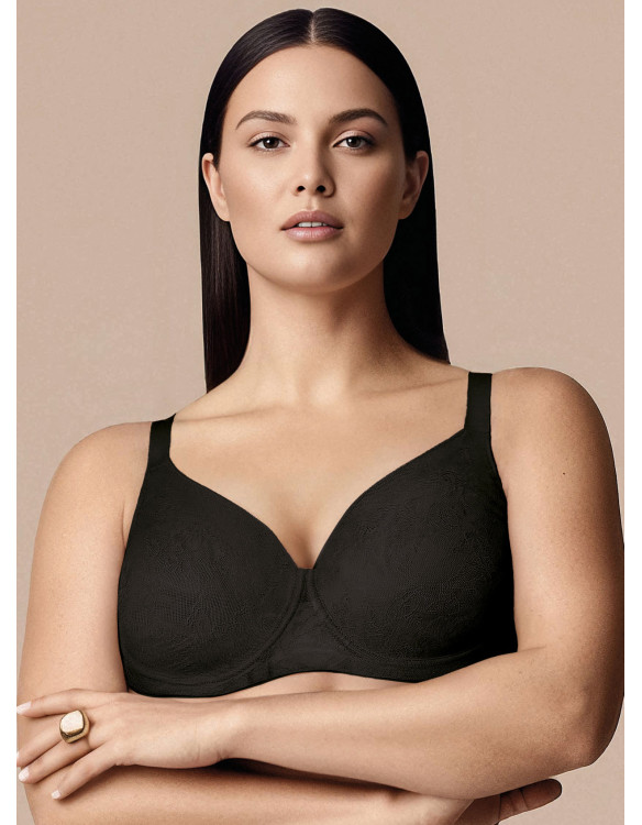 Full cup soft bra in tattoo lace DEA | UNICA Lace