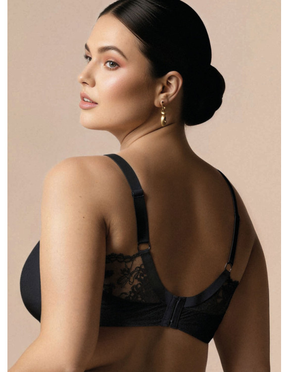 Padded balcony bra with underwire ICONA|UNICA Lace