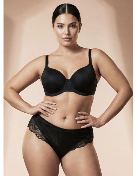 Padded balcony bra with underwire ICONA|UNICA Lace