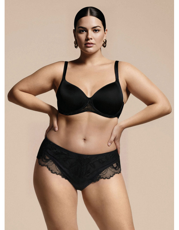 Padded balcony bra with underwire ICONA|UNICA Lace
