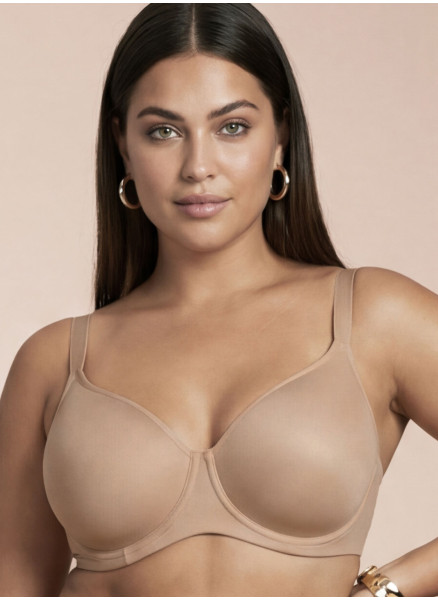 DIVA padded balcony bra in microfibre | UNICA Liscio