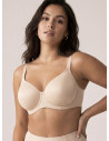 DIVA padded balcony bra in microfibre | UNICA Liscio