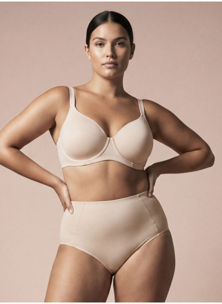 Reggiseno alto sfoderato MUSA | UNICA Liscio