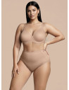 Slip vita alta MUSA Lormar in microfibra color black, con struttura contenitiva e vestibilità liscia
