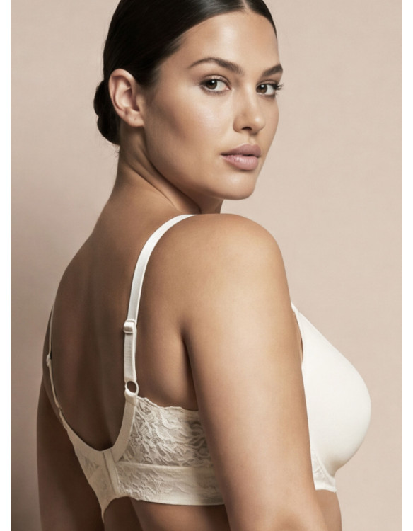 Padded balcony bra with underwire ICONA|UNICA Lace
