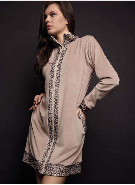 Full zip night gown — FANCY