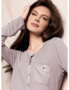 Camicia da notte aperta — SATÈN