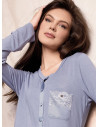 Camicia da notte aperta — SATÈN