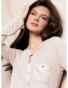 Camicia da notte aperta — SATÈN