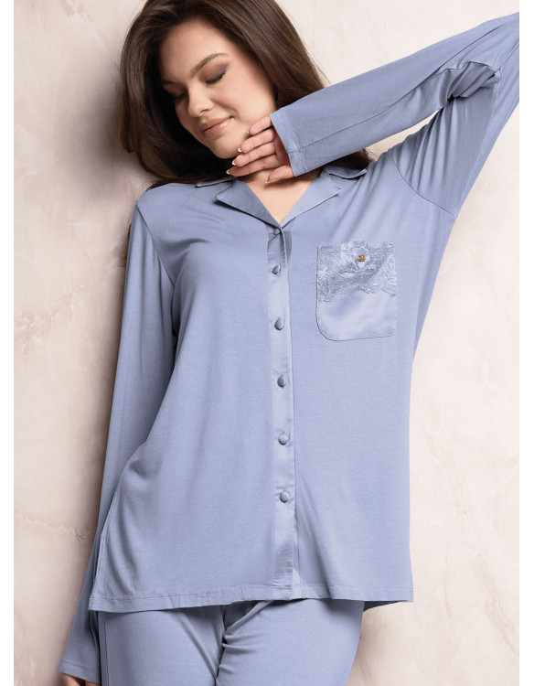 Button-up pyjamas — SATÈN