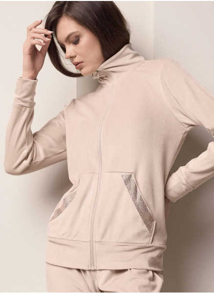 Full zip suit — SHINY