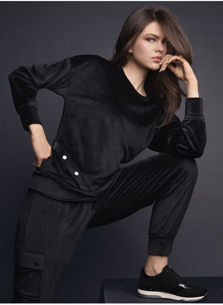 Round neck jacket — LEISURE