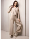 Lormar LIVING women’s brushed full zip hoodie jacket and long pants