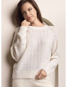 Women’s Crochet Round Neck Set - TRICOT