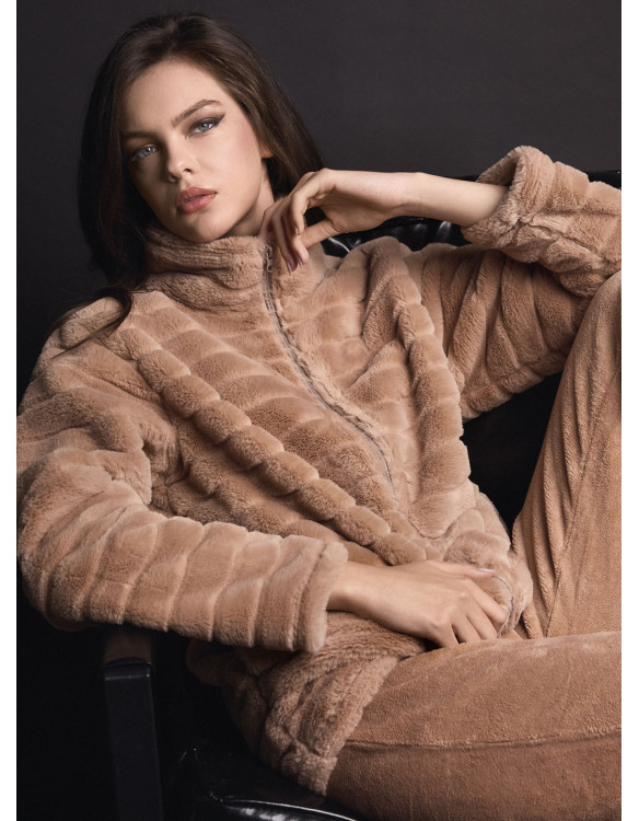 Giacca full-zip — VISONE