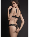 PLAISIR Brazilian briefs in lace and silky-effect microfibre