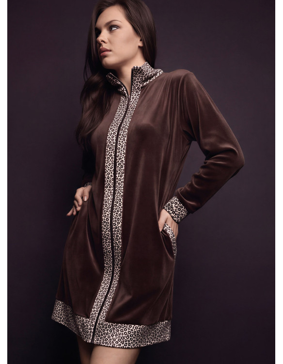 Full zip night gown — FANCY