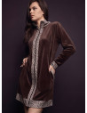 Full zip night gown — FANCY
