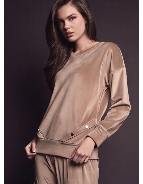 Round neck jacket — LEISURE