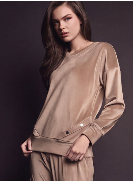 Round neck jacket — LEISURE