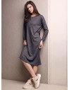 Abito midi donna WEEKEND Lormar in maglia pettinata a maniche lunghe