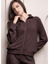 Women’s Ribbed Full Zip Set - CARDIGAN